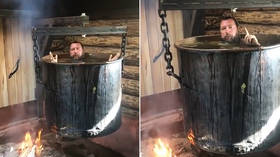 Russian anti-gay orthodox tycoon boiled in giant pot, shares VIDEO