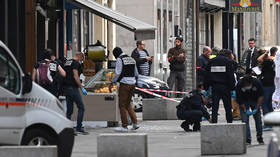 WATCH French police swarm streets after bomb filled with bolts goes off in Lyon