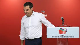 Left-wing Greek PM Tsipras calls for snap elections after party takes beating in EU & home polls