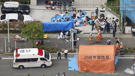 Elementary school girl & adult slain in mass stabbing in Japan, attacker kills himself