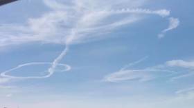 ‘Standard maneuvers’: F-35 drew impressive sky penis by ‘accident’, base insists