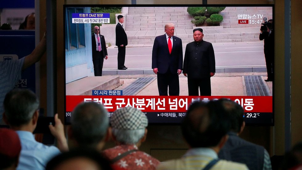 Trump Thanks Kim For Showing Up At DMZ, Because ‘press Would Make Me ...