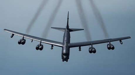 FILE PHOTO. A US Air Force B-52H Stratofortress bomber.