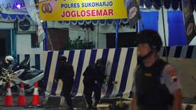 Failed suicide bomber wounds himself outside police station in Indonesia
