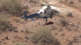 Not so uplifting story: Injured hiker violently spun in NAUSEATING helicopter rescue (VIDEO)
