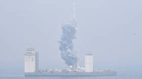 China launches its 1st space rocket from a sea platform (PHOTO)