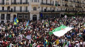 Thousands of Algerians protest on 16th consecutive Friday, demanding removal of ruling elite