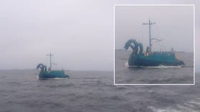 Stunned Finnish Coast Guard spots ‘3-headed sea monster’… turns out to be a 'Russian yacht'