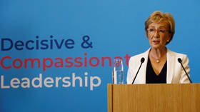 ‘Hard red line’: UK PM candidate Leadsom would seek Brexit on October 31 
