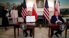 Trump sells more US troops & LNG to Poland while bashing Russian gas supply to EU