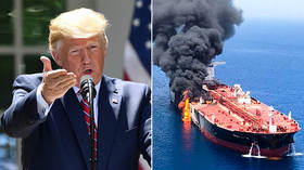 ‘Iran written all over it’: Trump accuses Tehran of carrying out tanker attacks