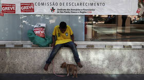 Brazilians begin general strike as Congress discusses pension reform