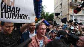 Freed journalist Golunov 'moved' by public support but uncomfortable with sudden popularity