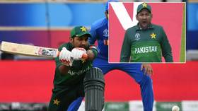 Pakistan fans mock yawning captain Sarfaraz as team suffers World Cup defeat to India 