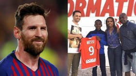 Messi signs for Ligue 1 team Dijon: French football club signs 12-year-old namesake of Barca legend