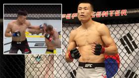 Watch 'The Korean Zombie' blast his way to victory in 58 seconds at UFC Greenville (VIDEO)