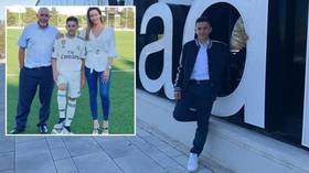'Happy and proud': Son of late footballer Jose Antonio Reyes inks deal with Real Madrid