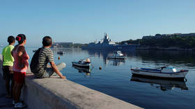 Russian frigate arrives in Cuba under watchful eye of US Navy (VIDEO, PHOTOS)