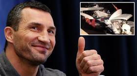 Wlad's glad: Wladimir Klitschko reveals relief after being saved from burning yacht