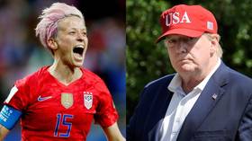 Donald Trump warns U.S. Women's World Cup star Megan Rapinoe not to 'disrespect' the flag