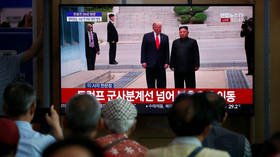 Trump thanks Kim for showing up at DMZ, because ‘press would make me look bad’ if he hadn’t
