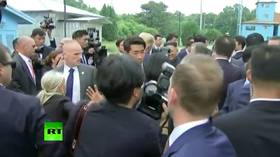 ‘I’m in US pool!’ Reporters almost go berserk during Trump-Kim DMZ meeting