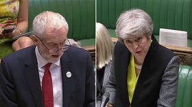 Corbyn told he’s ‘ALL MOUTH & TROUSERS’ by Theresa May in hilarious mishap (VIDEO)