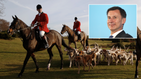‘Part of our heritage’: Jeremy Hunt takes heat for support of ‘barbaric’ fox hunting