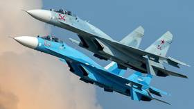 Russian Su-27 fighter jet scrambled to intercept US surveillance plane over Black Sea