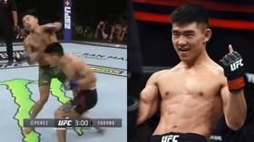 UFC 239: Song Yadong delivers HUGE knockout to finish Alejandro Perez in Las Vegas (VIDEO)