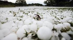 Hailstones the size of tennis balls hit south-central France (PHOTO, VIDEO)