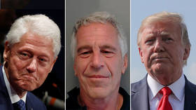 Friend of the Clintons or Trump’s pal? Media war erupts after Epstein’s arrest