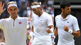 Wimbledon: Federer floats into quarters alongside Nadal and Djokovic as blockbuster showdowns loom 