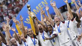 U.S. women's team celebrates World Cup triumph in New York City (VIDEO)