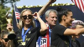 Lost key: US soccer star Allie Long robbed during World Cup victory celebrations