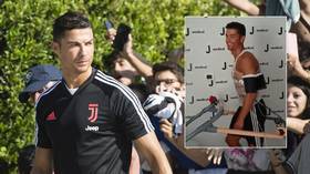 WATCH: Cristiano Ronaldo is put through his paces as he reports for Juventus training (VIDEOS)