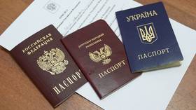 Issuing Russian passports to eastern Ukrainian residents purely humanitarian act – Lavrov
