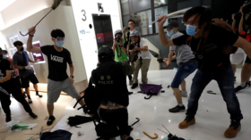 VIDEO emerges showing Hong Kong protesters brutally beating police officer