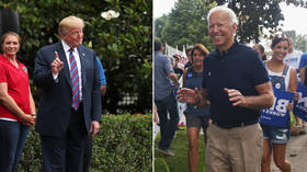 ‘C’mon Donald!’ Joe Biden challenges Trump to PUSH UP competition