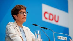 Leader of Merkel’s party takes over Germany’s Defense Ministry 