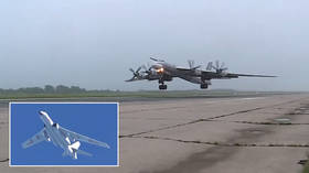 VIDEO of Russian & Chinese bombers on 'first' joint patrol in Asia-Pacific region