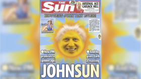 ‘Are you OK guys?’ Baffled Brits cringe at the Sun’s bizarre Boris front page