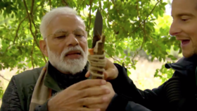 ‘My job is to keep you alive’: Bear Grylls takes Indian PM Modi on jungle adventure (VIDEO)