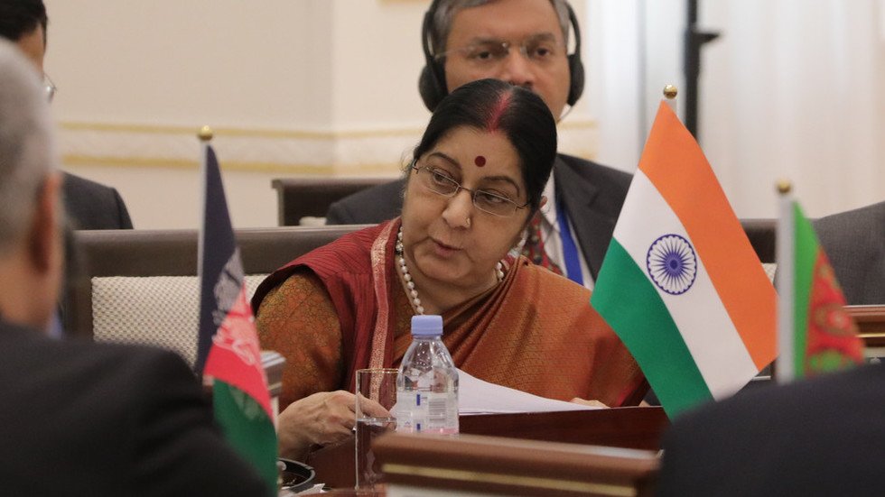 Former Indian External Affairs Minister Sushma Swaraj Passes Away — RT ...