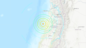 6.8 quake strikes off coast of central Chile, shakes Santiago