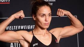 Antonina Shevchenko claims first-ever submission victory after bloody battle at UFC Newark