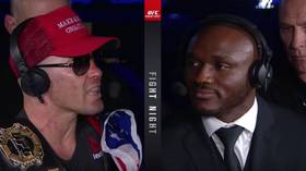 Colby Covington clashes with UFC champion Kamaru Usman on UFC Newark post-fight show (VIDEO)