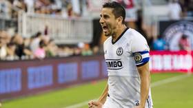 ‘Do something now!’ MLS star Bedoya uses goal celebration to call for an end to gun violence (VIDEO)