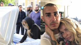 'Farewell my love!' Widow of tragic Maxim Dadashev leads mourning at Russian boxer's funeral
