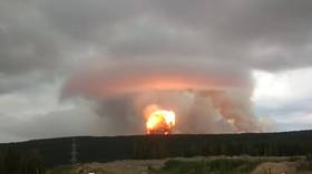 WATCH jaw-dropping moment of ‘nuke-like’ explosion at Siberian ammo depot